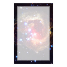 V838 Monocerotis Star (Hubble Telescope) Custom Stationery