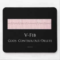 V Fib Mouse Pads