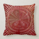 V Golden Weave  - Artistic Ethnic Handcrafted look pillows