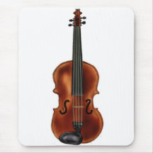 V is for Violin Mouse Pad