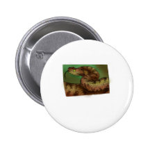 V is for Viper Pinback Button