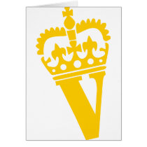 V - Letter - Name Greeting Cards