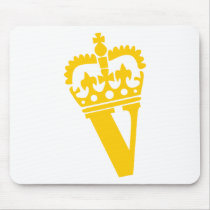 V - Letter - Name Mouse Mats