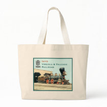 V&T Railroad Inyo engine Canvas Bag