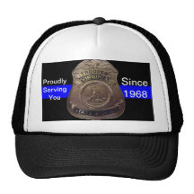 VA State Trooper Thin Blue Line Trucker Hats