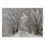 Vacances de Carte-Hiver de salutation