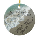 Vacation Beach Souvenir Christmas Ornament ornaments
