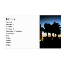 Vacation Business Card