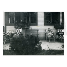 Vacation Cottage Greeting Card