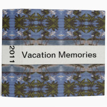 Vacation Memories Customizable Binder