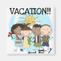VACATION Tshirts and Gifts Refrigerator Magnet