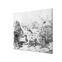 Vaccination, published by J.L.Stuart, 1802 Gallery Wrapped Canvas