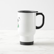 vache de pâturage heureuse mug à café