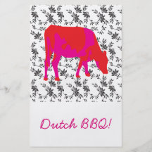 Vache frisonne, koe de Friese Prospectus Avec Motif
