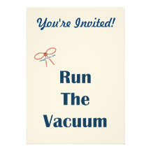 Vacuum The Floor Reminders Invites