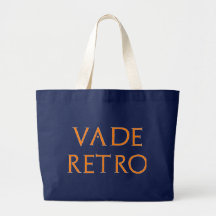 vade retro einkaufstaschen