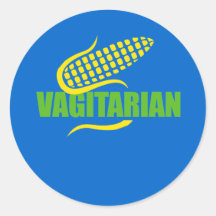 Vag-itarian Stickers