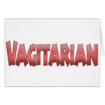 Vagitarian Card