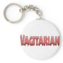 Vagitarian Key Chain