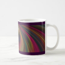 Vagues de sable molles colorées mugs