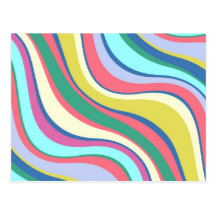 Vagues modernes 2 d'Eames Cartes Postales