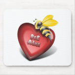 Valenines day, bee mine too mouse pad