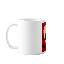 Valentine Bassett Hound Coffee Mug