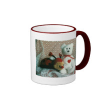 Valentine Bear and Bug Mug