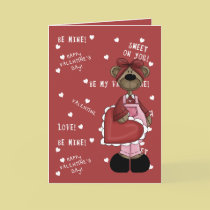 Valentine Bear cards