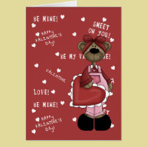 Valentine Bear cards
