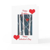 Valentine birthday cards