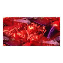valentine candies picture card