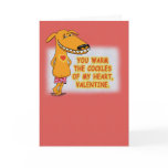 Valentine card: Warm the cockles of my heart