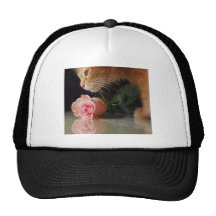 Valentine Cat Trucker Hat