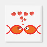 Valentine chrétien v2 orange magnets