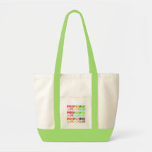 Valentine Cookie Hearts Tote Bags