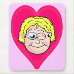 Valentine Cupid Mouse Pad