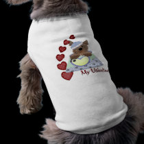Valentine Dog Sweater pet clothing