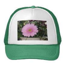 Valentine flowers mesh hat