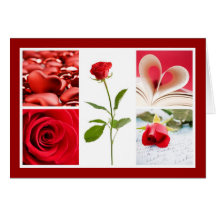 Valentine folded card