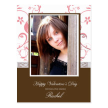 Valentine Garden postcard