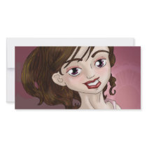 Valentine Girl Photo Greeting Card