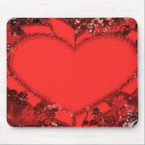 Valentine Heart mousepads