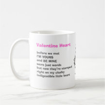 Valentine Heart Mugs