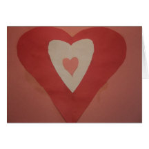 Valentine Heart - Paper Collage Cards