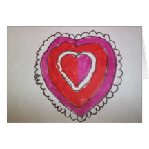 Valentine Heart - Pen and Ink Greeting Cards