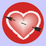Valentine Heart stickers