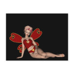 Valentine Hearts 3D Fairy Post Cards