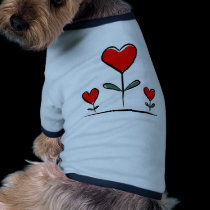 valentine hearts pet clothing