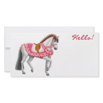 Valentine Horse Photo Card